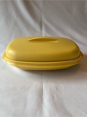 Vintage Tupperware Steamer #1273 In Harvest Gold